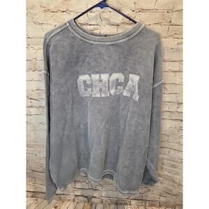 Charles River Mens Sweater Size XL CHCO Long Sleeve Crew Neck